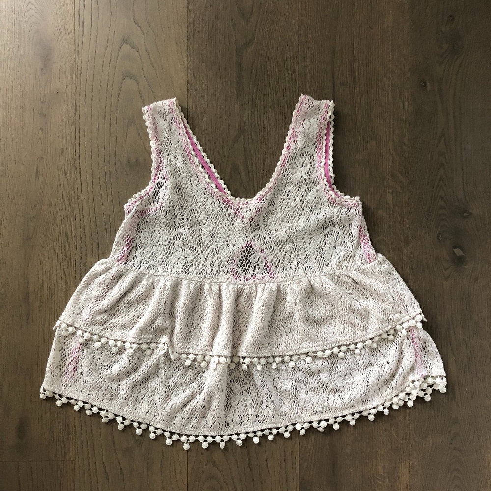 Free People Crochet Top